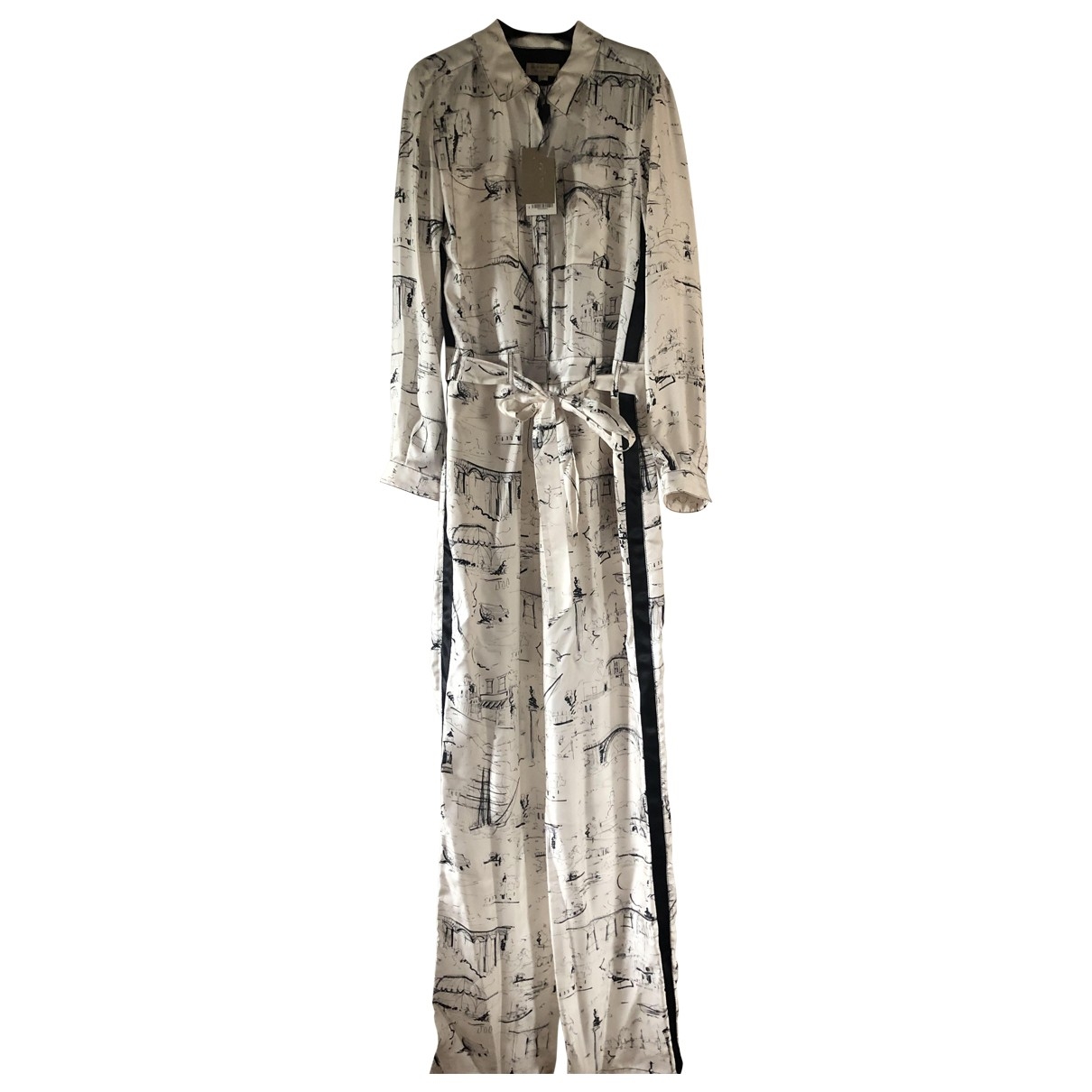 Silk jumpsuit Burberry Other size 10 UK 
